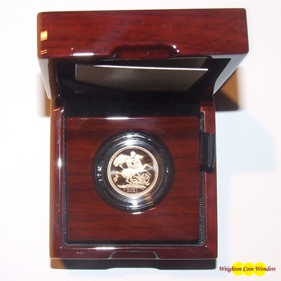 2021 Gold Proof SOVEREIGN - QEII 95th Birthday Edition